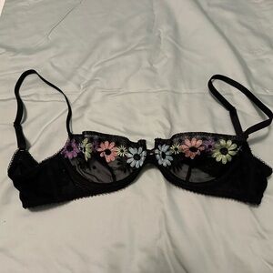 Savage fenty mod floral sheer bra 32c